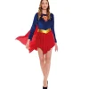 Sale Disfraz de Super Heroína Kriptoniana para mujer