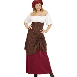 Disfraces Lucero Disfraz de Tabernera Medieval Adulto