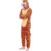 Hot Disfraz de Tigre Naranja con Rayas para hombre