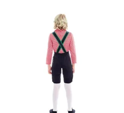 Disfraz de Tirolés con Pantalones Negros para niño
