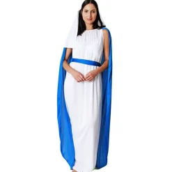 Outlet Kebedo Moda Disfraz de Virgen María Clásico con capa