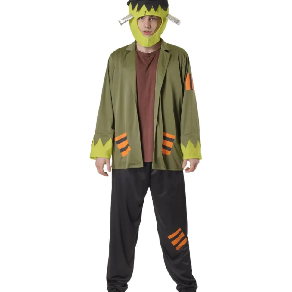 Disfraz Frankenstein Adulto Hombre Kit Monstruo Verde
