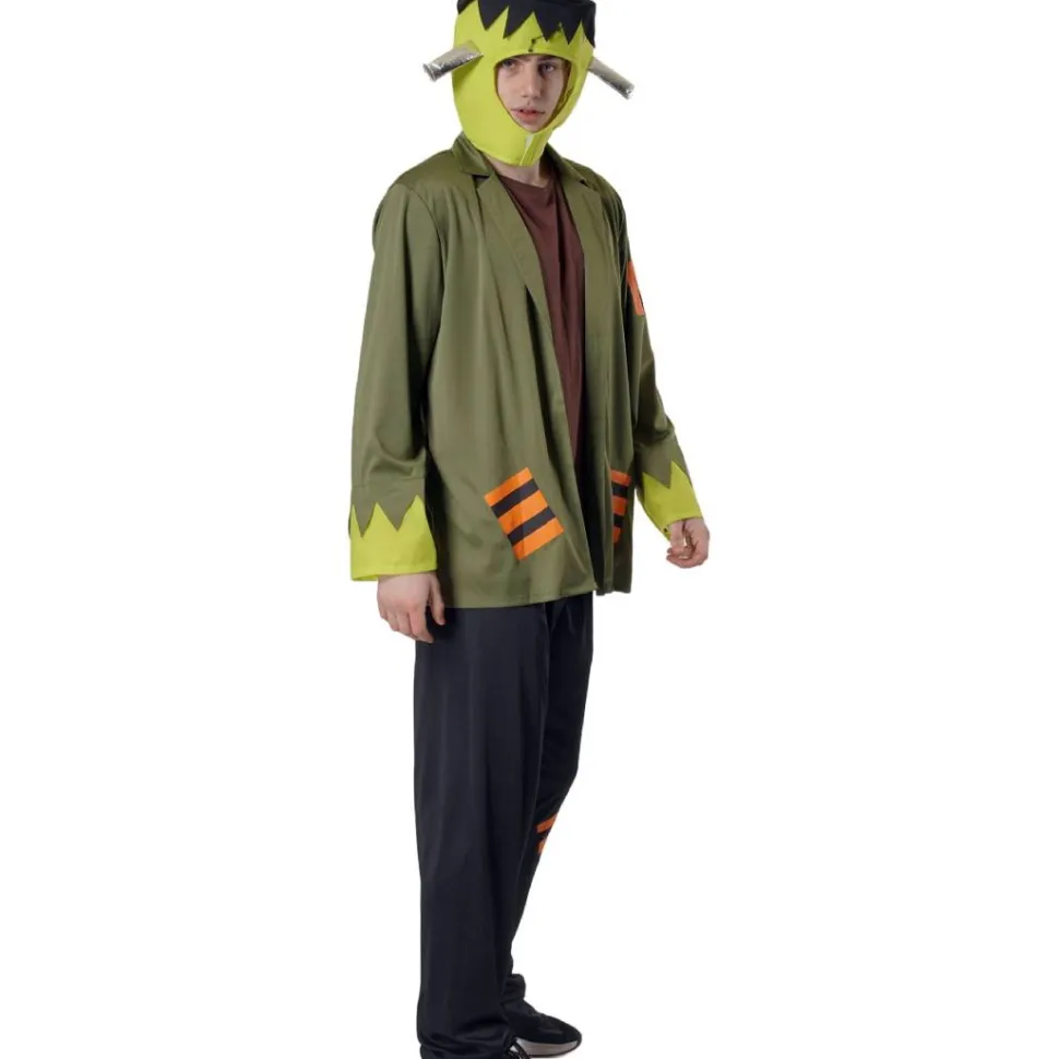 Disfraz Frankenstein Adulto Hombre Kit Monstruo Verde