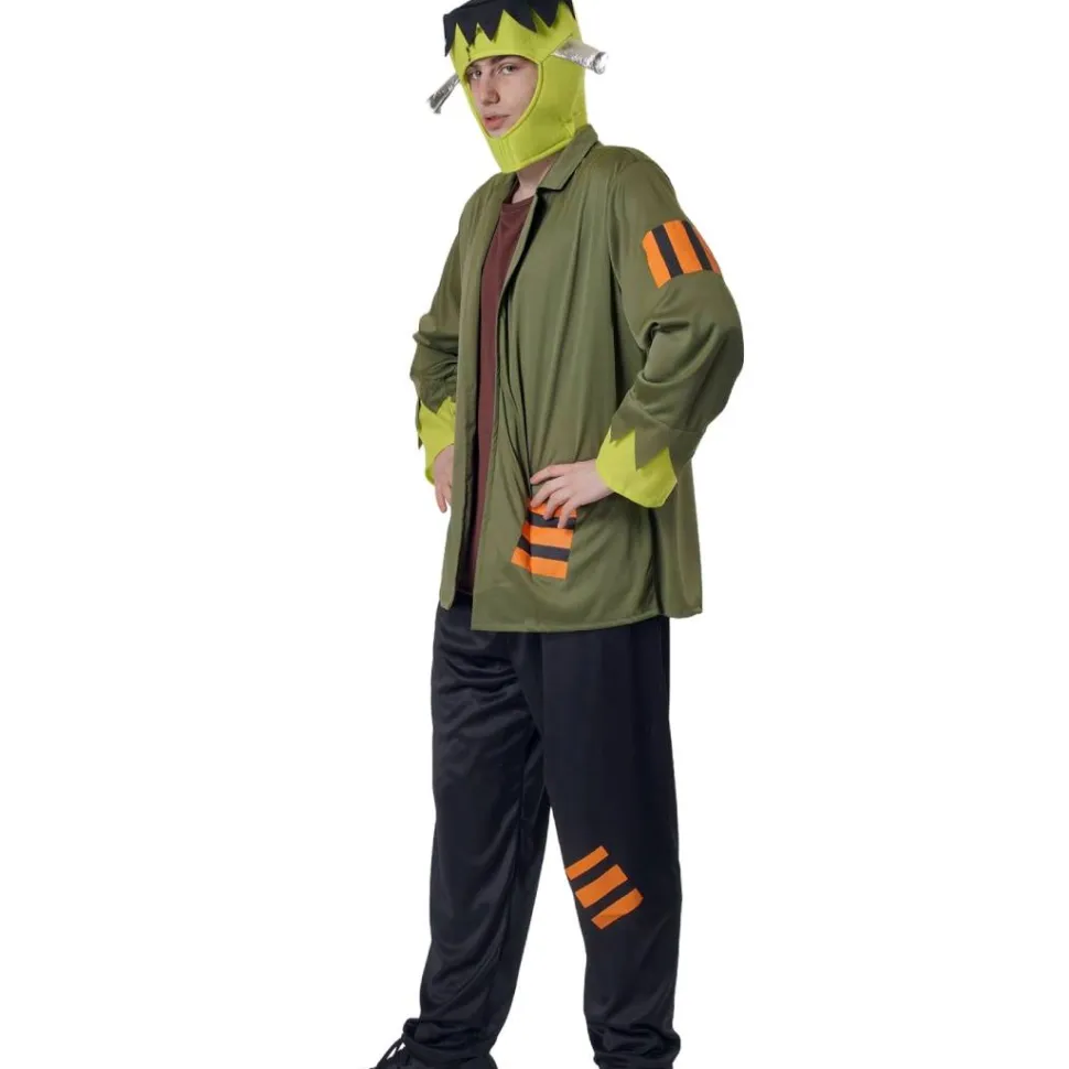Disfraz Frankenstein Adulto Hombre Kit Monstruo Verde