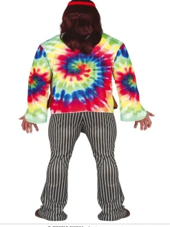 Disfraz hippie adulto