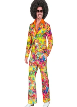 Hot Widmann Disfraz Hombre Moda Años 60 Peace & love