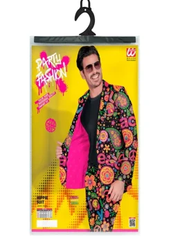 Best Widmann Disfraz Hombre Traje de Moda Hippie Suit