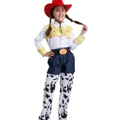 Disfraz Jessie Vaquera Toy con Sombrero Cowboy Rojo - Talla 3 a 15 Años