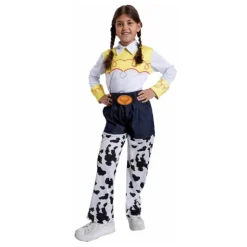 Disfraz Jessie Vaquera Toy Infantil Cowgirl Amiga de Woody Sheriff Niñas - Talla 3 a 15 años