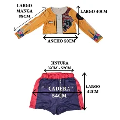 Sale Kebedo Moda Disfraz K-Pop para Mujer Cantante Pop Coreano 2 piezas Talla S/M