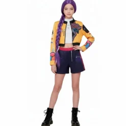 Disfraz K-Pop para Niña Cantante estilo urbano 3 piezas Tallas 4-12 años
