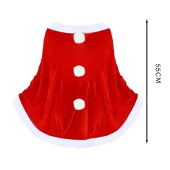 Disfraz Mamá Noel Poncho Gorro y Medias