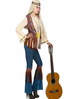 Disfraz mujer hippie