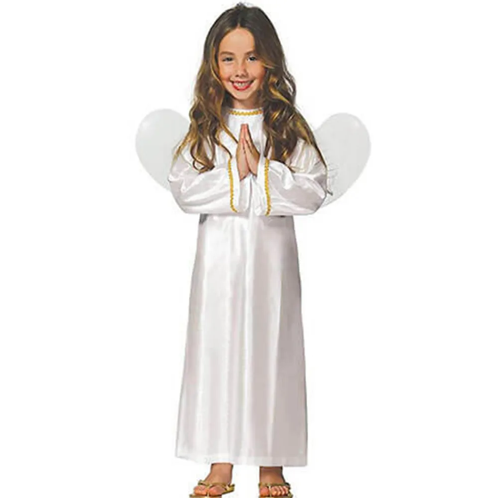 New Disfraces Lucero Disfraz Ángel alas lisas Infantil Unisex