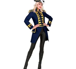 Disfraz o Chaqueta de Frac Blue Parade para mujer