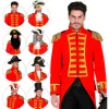 Disfraz o Chaqueta de Frac Red Parade para hombre