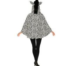 Clearance Disfraz o Poncho de Cebra con Capucha para adulto