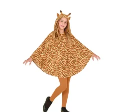 Online Disfraz o Poncho de Jirafa con Capucha para niños