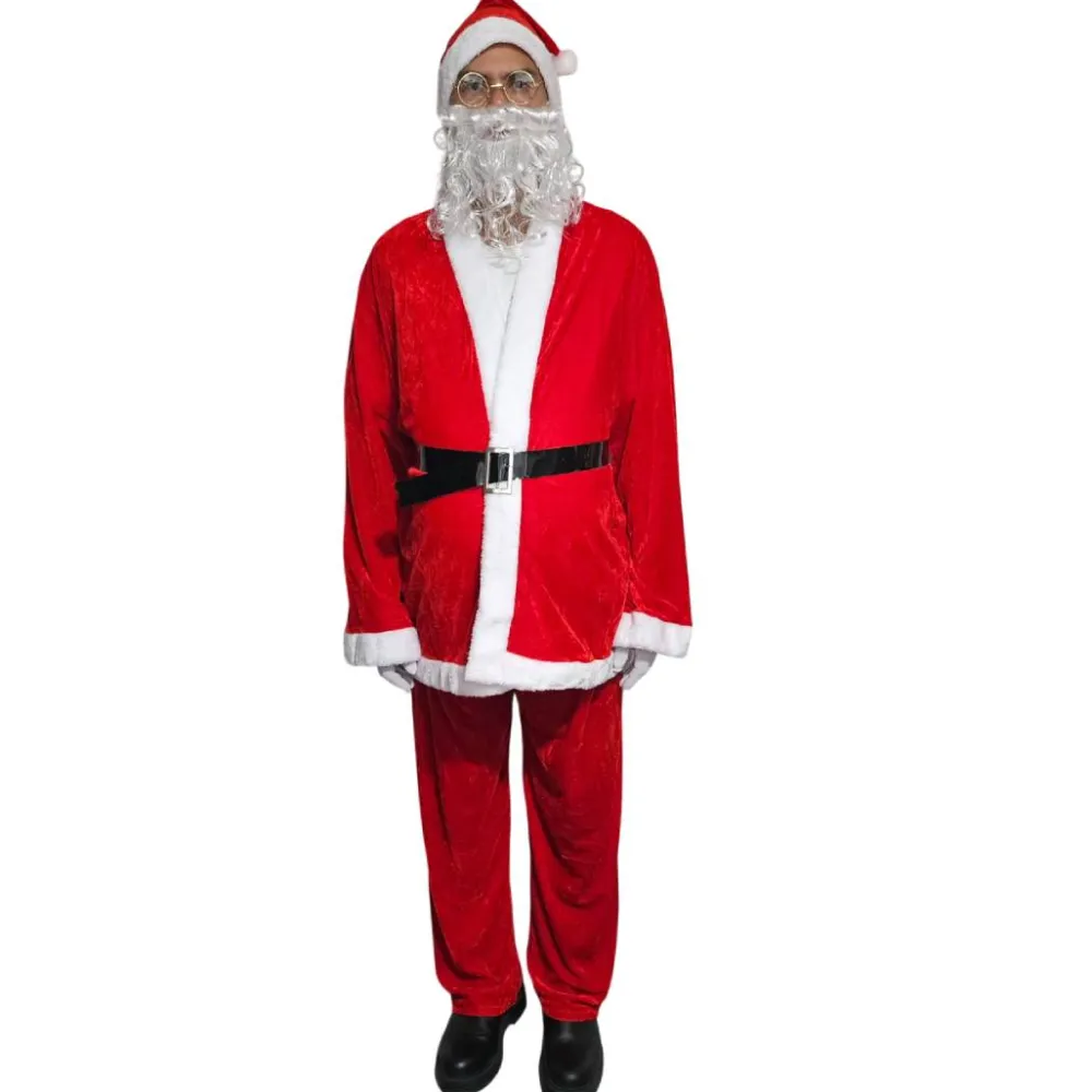 Sale Kebedo Moda Disfraz Papá Noel Clásico Traje Santa Claus Adulto