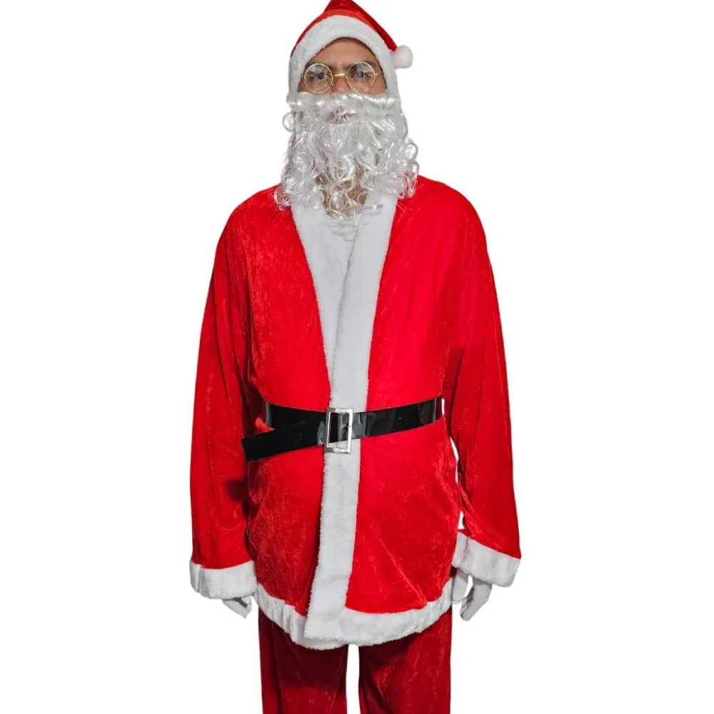 Sale Kebedo Moda Disfraz Papá Noel Clásico Traje Santa Claus Adulto