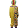New Kebedo Moda Disfraz Payaso Circo Hombre Mono Enterizo con Lunares Peluca Nariz Fiesta