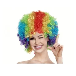New Kebedo Moda Disfraz Payaso Circo Hombre Mono Enterizo con Lunares Peluca Nariz Fiesta