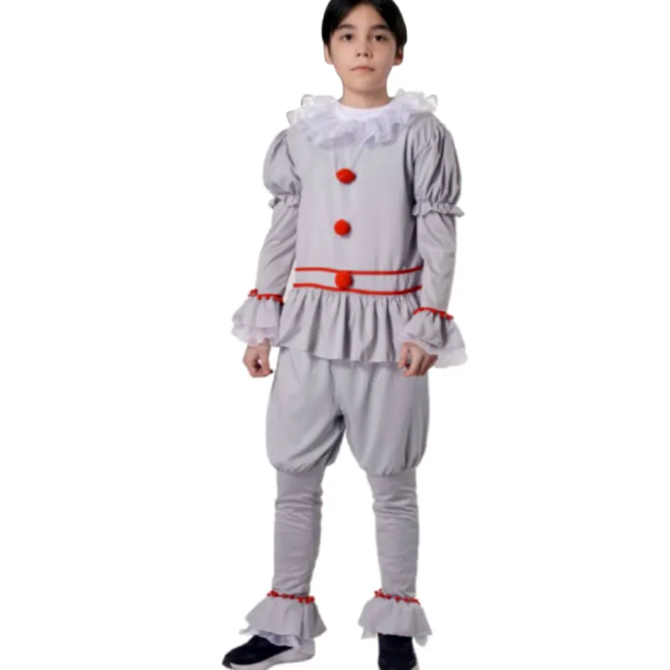 Disfraz Payaso IT del Terror Pennywise para niños y niñas