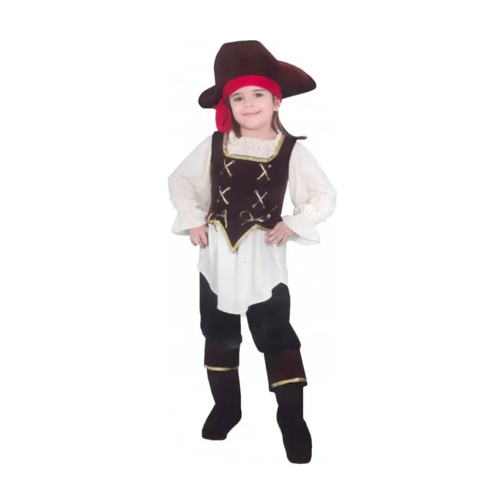 Clearance Disfraces Lucero Disfraz Pirata Bucanera Infantil
