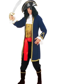 Disfraz pirata de los siete mares Talla XL