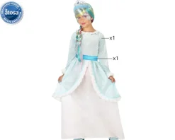 Best Atosa Disfraz Princesa Azul Niña Infantil