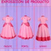Clearance Kebedo Moda Disfraz Princesa Peach