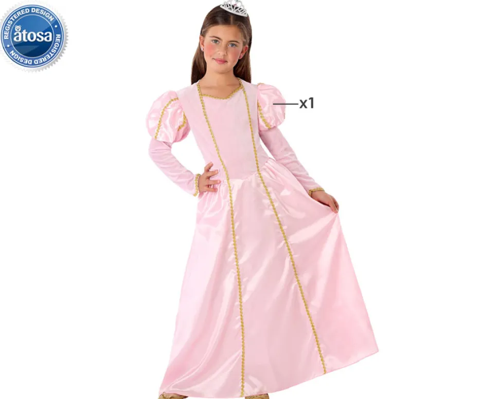 Disfraz Princesa Rosa Niña Infantil
