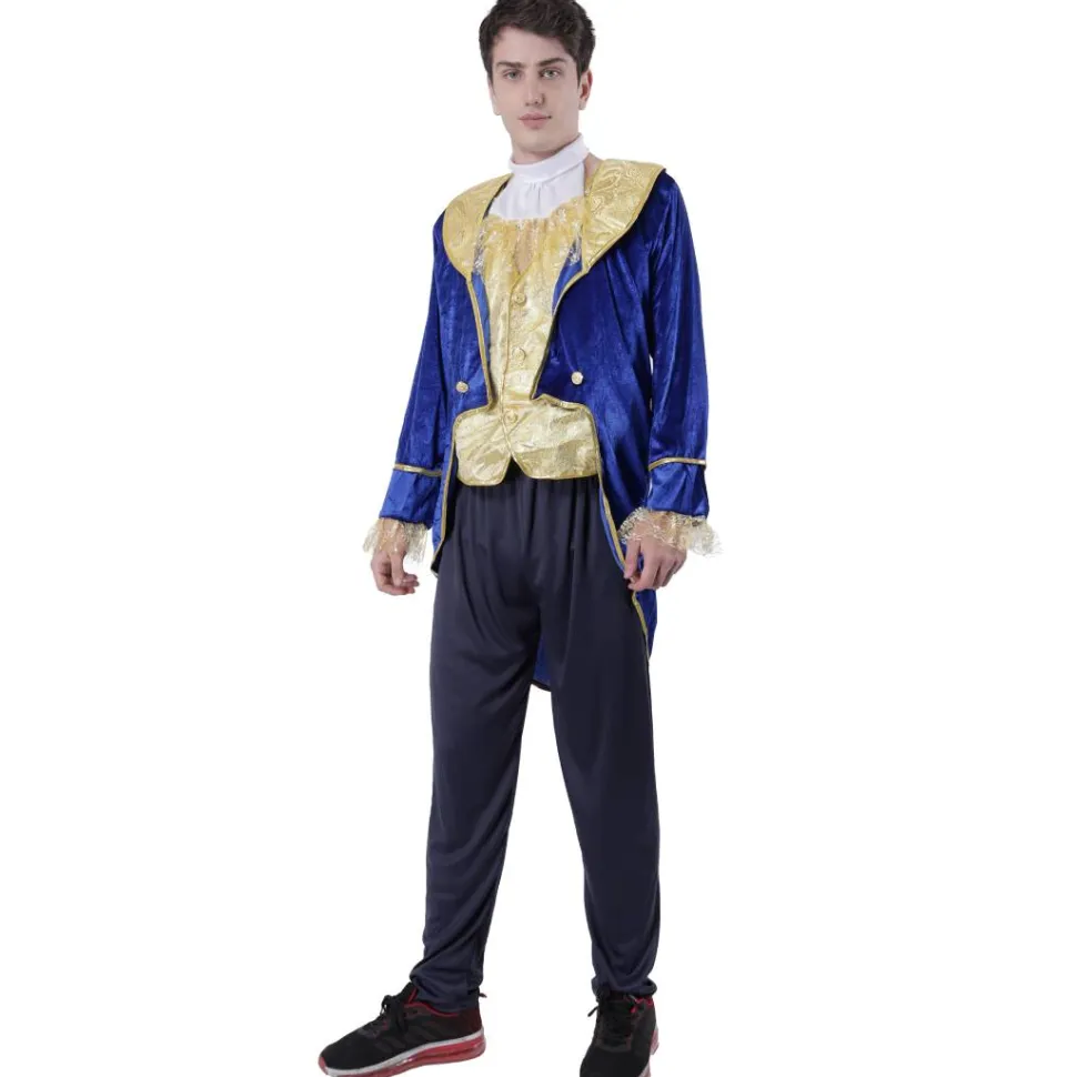Disfraz Príncipe Bestia Azul Adulto