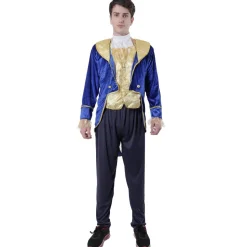 Disfraz Príncipe Bestia Azul Adulto