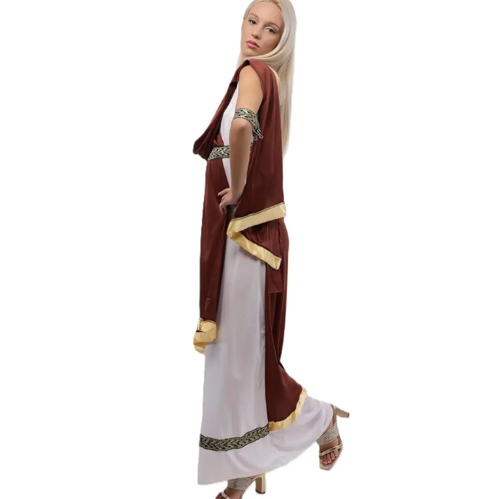 Disfraz Romana Diosa Emperatriz Medusa Griega Atenea Adulto
