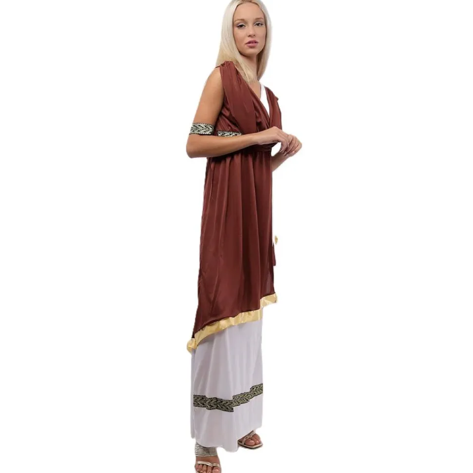 Disfraz Romana Diosa Emperatriz Medusa Griega Atenea Adulto