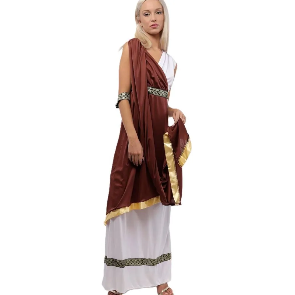 Disfraz Romana Diosa Emperatriz Medusa Griega Atenea Adulto