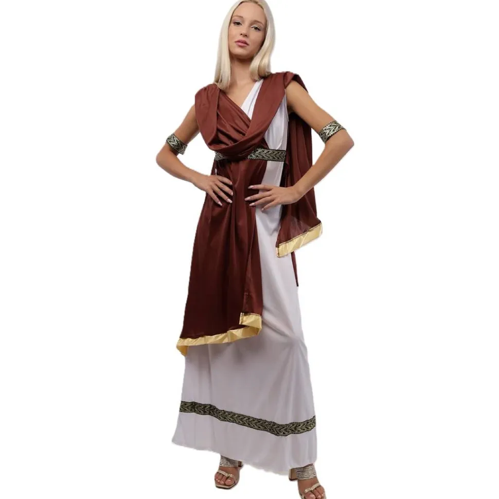 Disfraz Romana Diosa Emperatriz Medusa Griega Atenea Adulto
