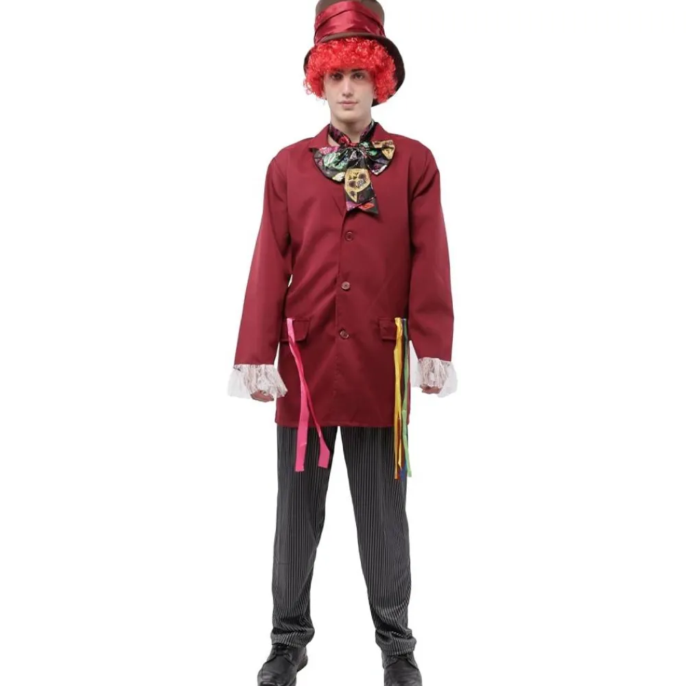 Online Kebedo Moda Disfraz Sombrerero Loco Adulto