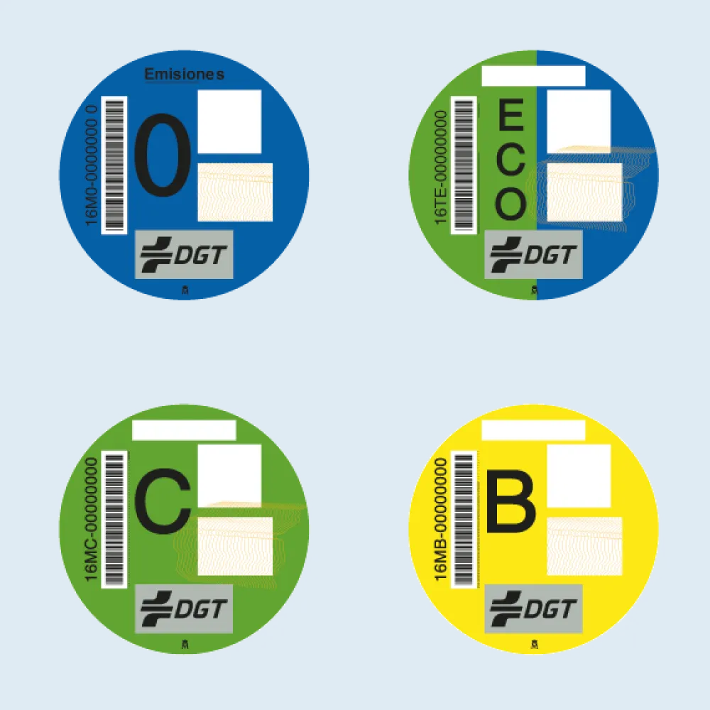 Outlet Distintivo ambiental DGT | Etiqueta ambiental oficial