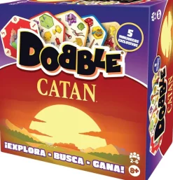 Dobble Catan. ¡Explora, busca y gana!