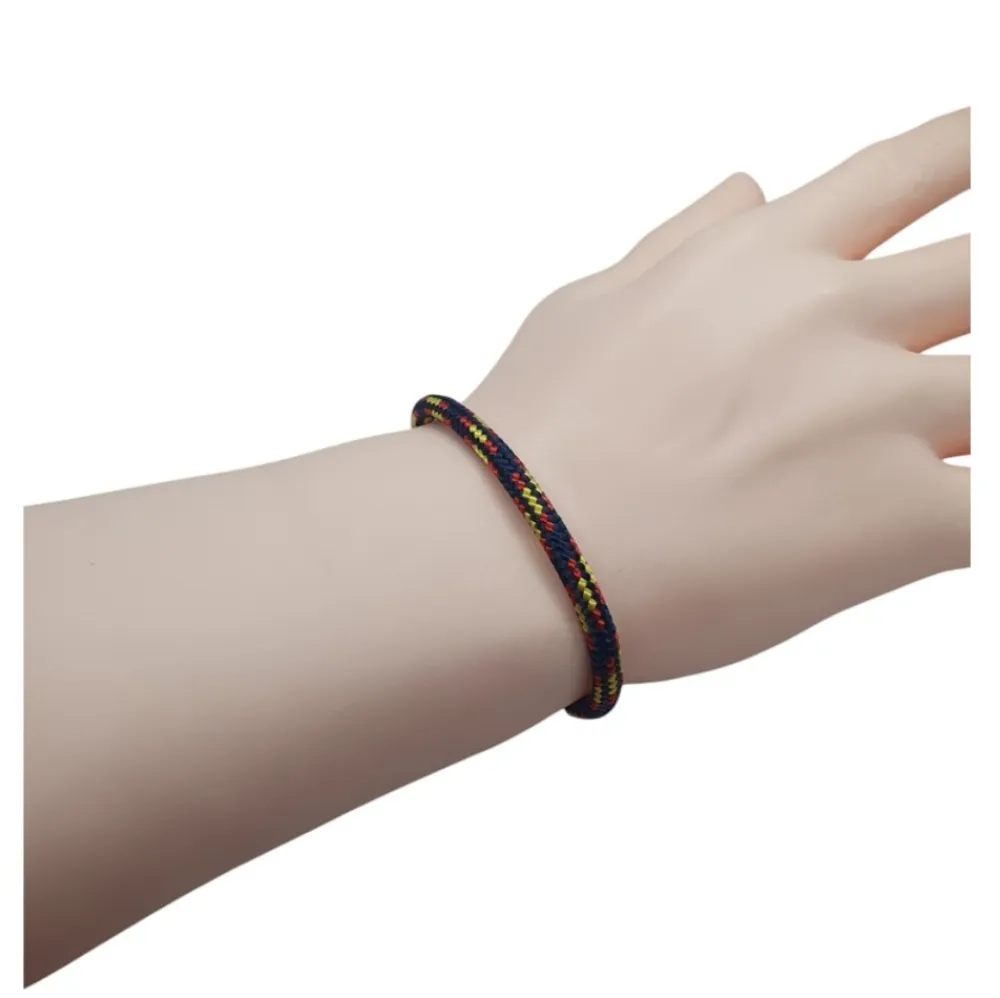 Online PCMaes Dúo pulsera y llavero cordón cabo náutico 4mm azul España