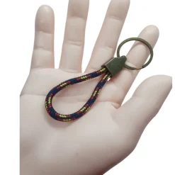 Online PCMaes Dúo pulsera y llavero cordón cabo náutico 4mm azul España