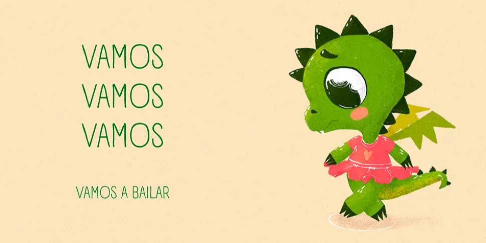 Dragona. Libro para bebés con rimas
