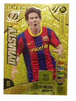 PANINI Dream Box Balón de Oro Dinasty Lionel Messi 2010-11 Adrenalyn XL 2024 2025