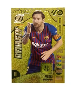 Dream Box Balón de Oro Dinasty Lionel Messi 2018-19 Adrenalyn XL 2024 2025 Panini
