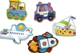 Educa puzzles. Vehículos