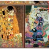 Educa Puzzle 2x1000 piezas. El Beso + La Virgen (Gustav Klimt)