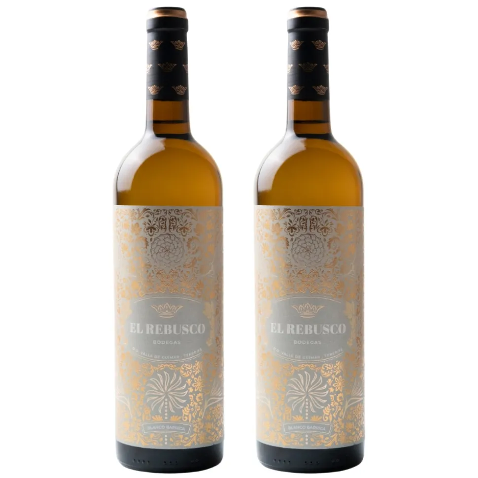 El Rebusco Vino Blanco Barrica 2x75 cl