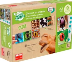 Best Akros El zoom de los animales. Natu-Dominó